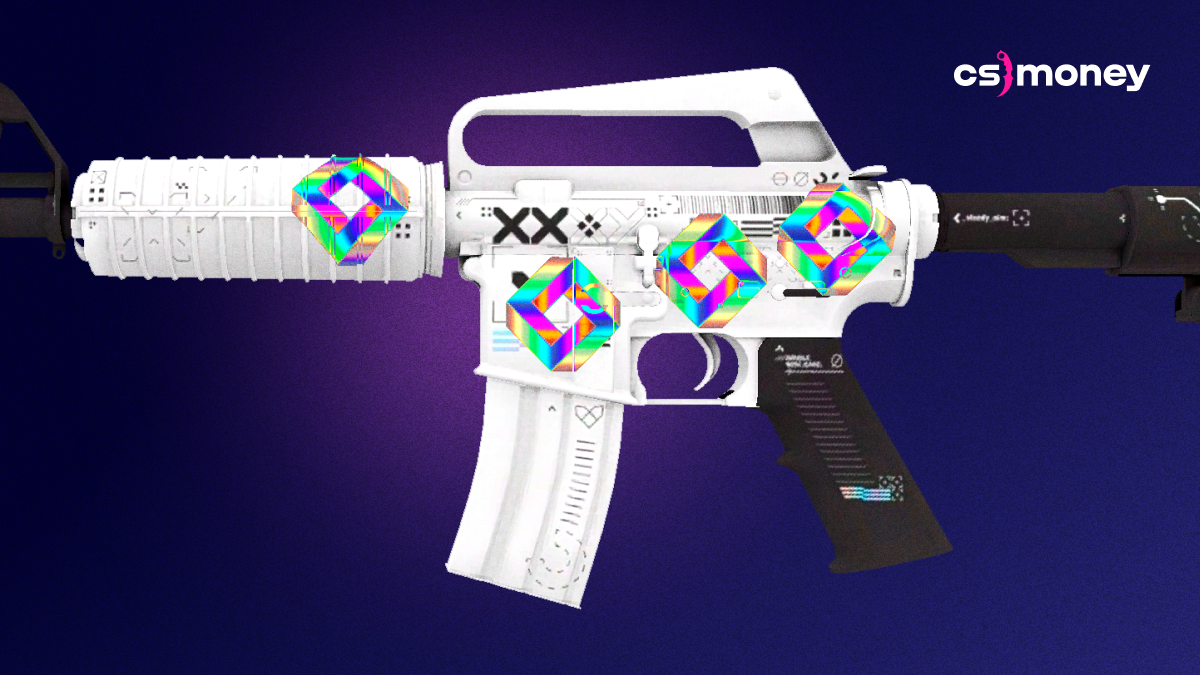 Heard you guys like expensive stickers on a cheap skin : r/csgo