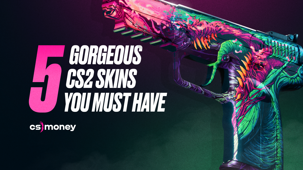 top five most beautiful skins in cs2 which look best