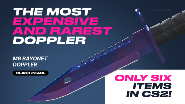 most rare and expensive doppler knife cs2