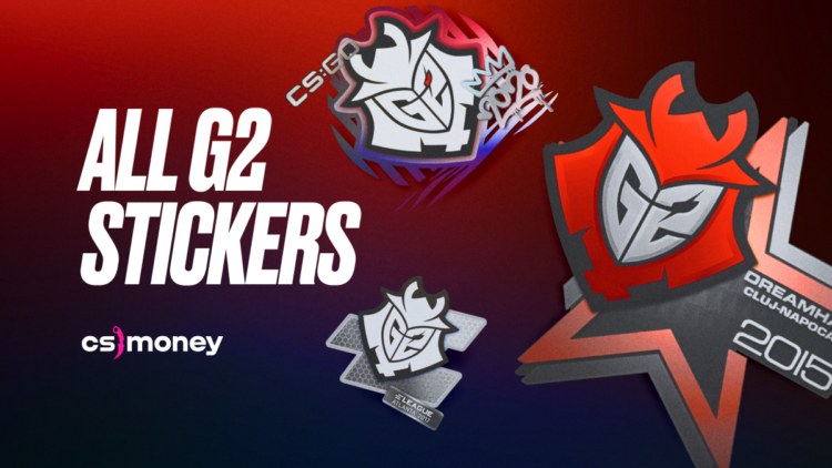 all g2 stickers listed