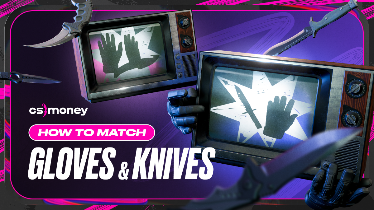 CS2 knife and glove combos