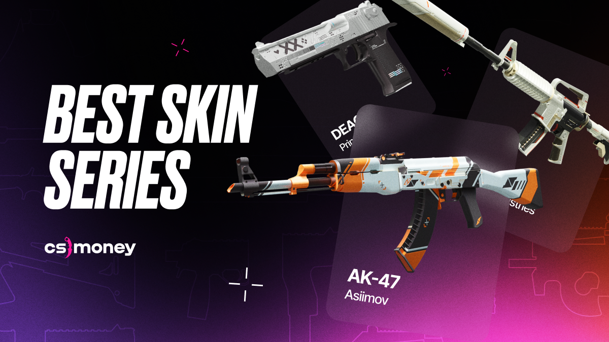 best skin series in CS2 asiimov hyper beast hot rod blaze cyrex printstream