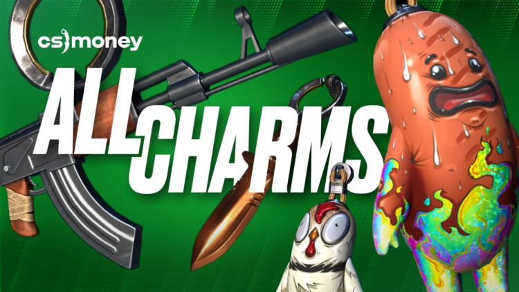 all charms keychains in cs2 list