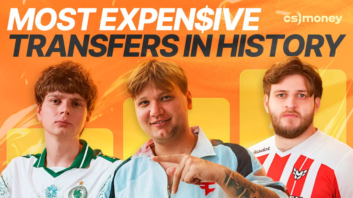 most expensive transfers money spend on players cs2 list