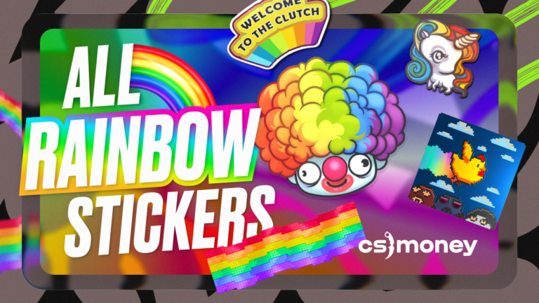 All Rainbow Stickers in Counter-Strike 2: Full List 2026