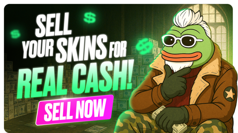 pepe new banner sell skins