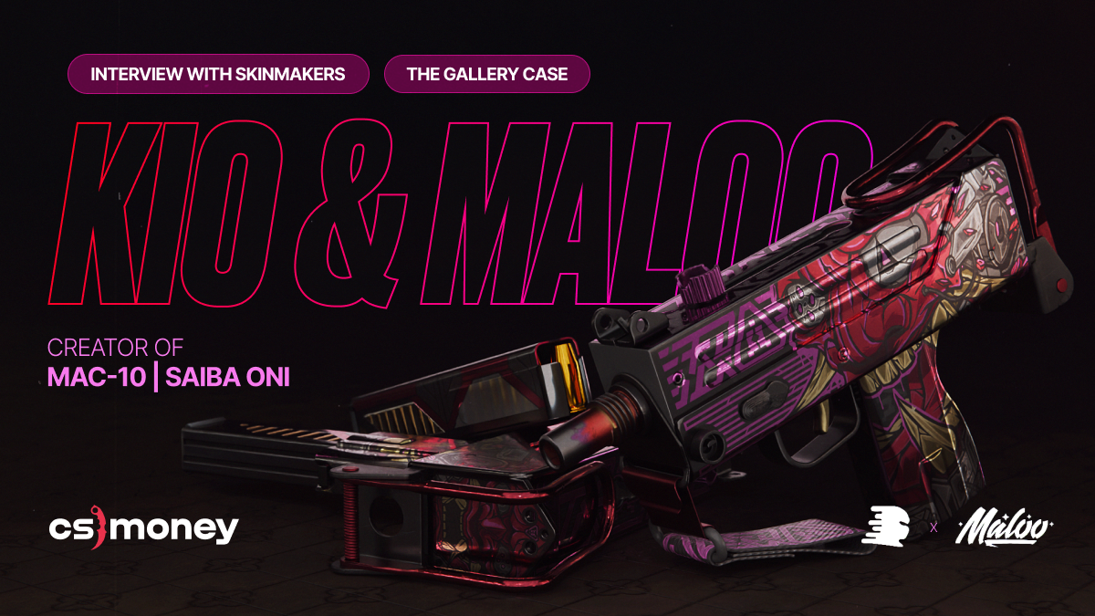 The Gallery Case Skin Creators Interviews: MAC-10 Saiba Oni by Maloo & Kio