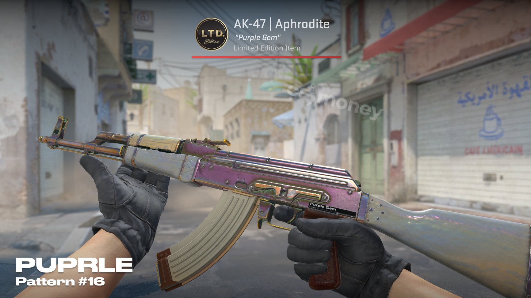 List of All Rare Gems and Patterns for AK-47 Aphrodite