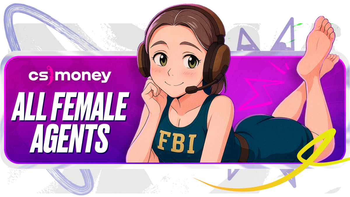 all female agents in cs2