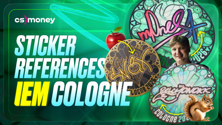 iem cologne 2026 major stickers easter eggs