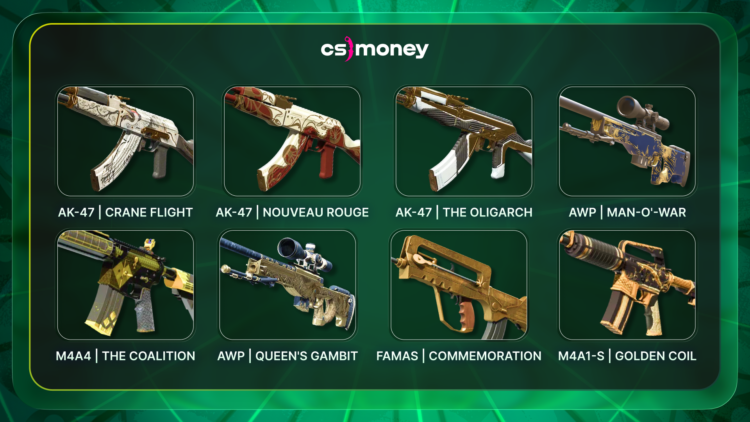 Best Gold Skins for Souvenir Crafts