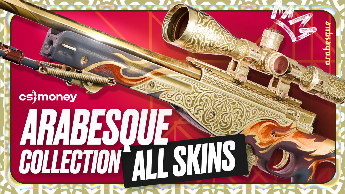 New CS2 Arabesque Collection: All Skins & Glove Combos