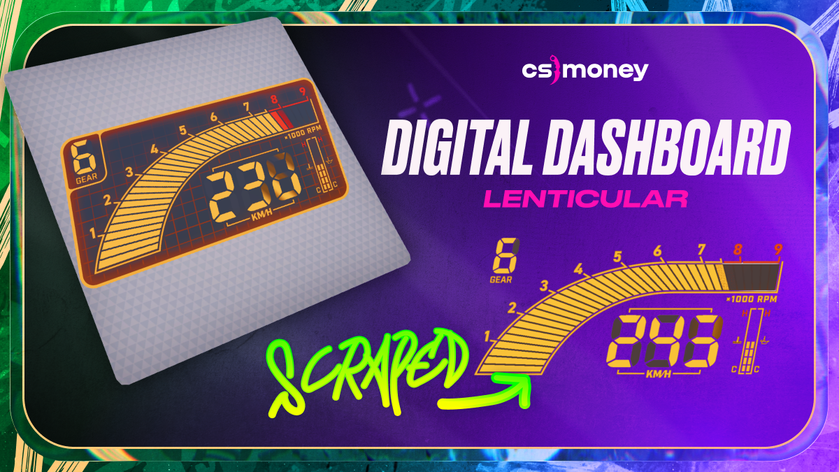 Digital Dashboard (Lenticular)