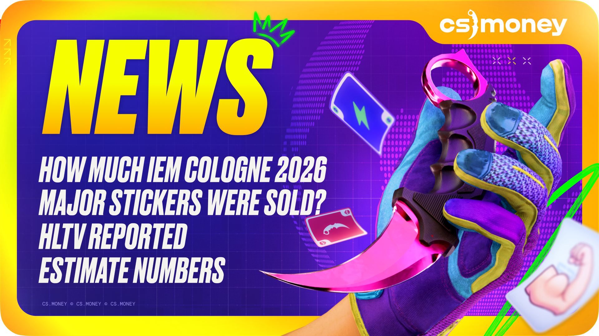 IEM Cologne 2026 Major Sticker Sales: How Much Did Valve Really Earn?