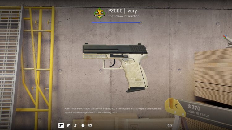 p2000 ivory