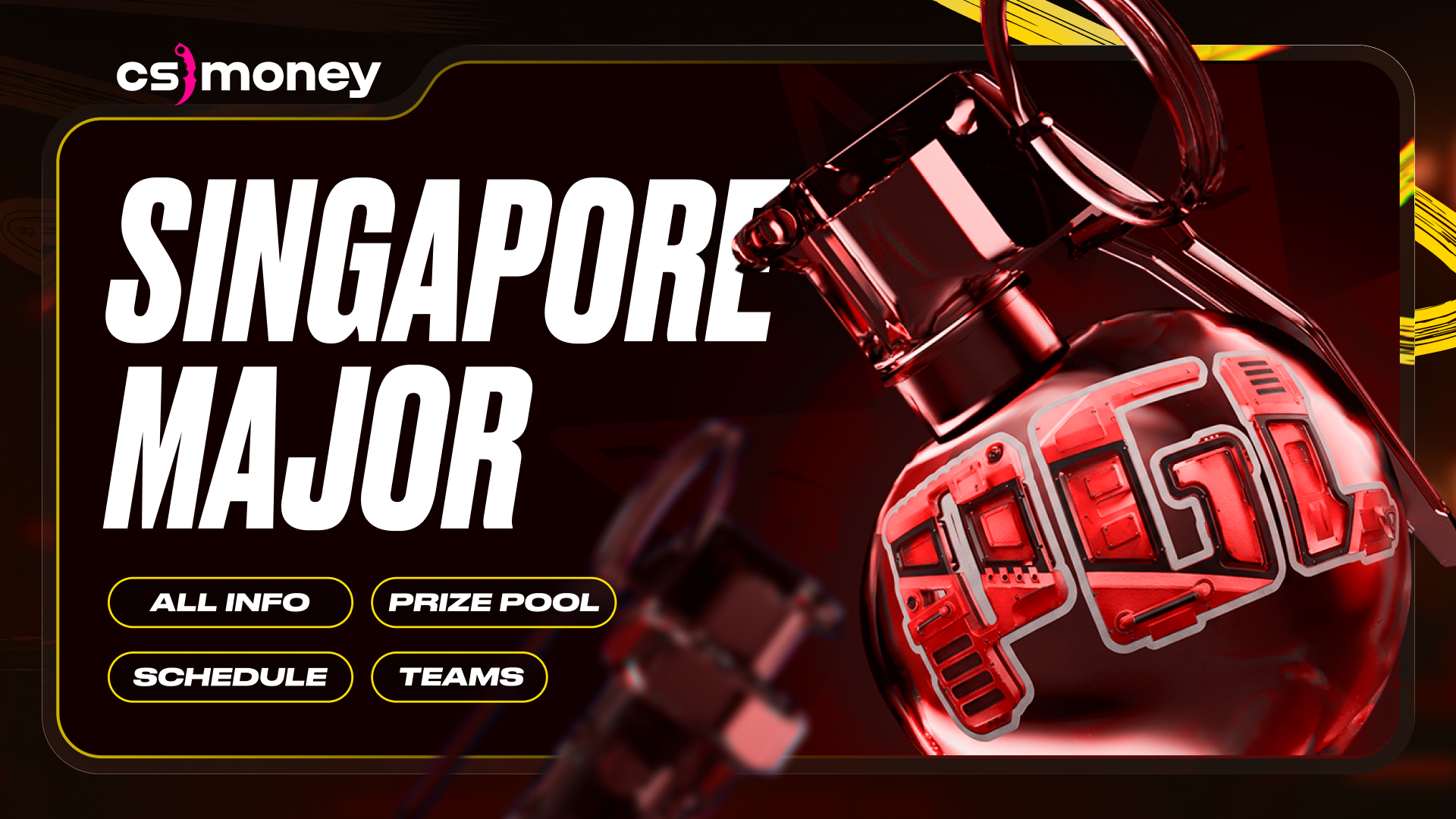 Everything We Know About PGL Major Singapore 2026: Schedule, Format, Prize Pool, and Teams