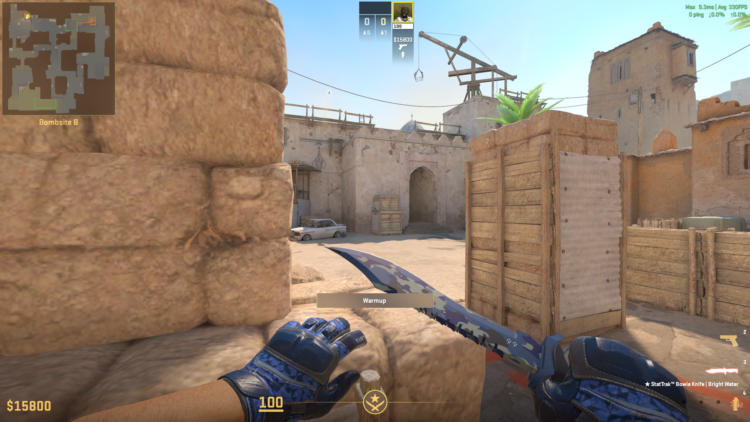 flash b site dust2