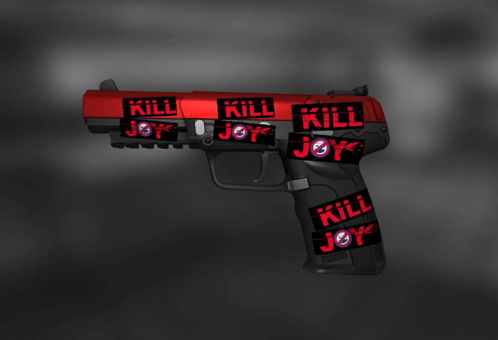 KillJoy: a HALO-inspired sticker and the best skin for craft