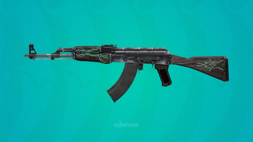 Ak 47 uncharted. АК-47 Emerald Pinstripe. AK-47 | Emerald Pinstripe. AK-47 | Изумрудные завитки. Скин Затерянная земля АК 47.