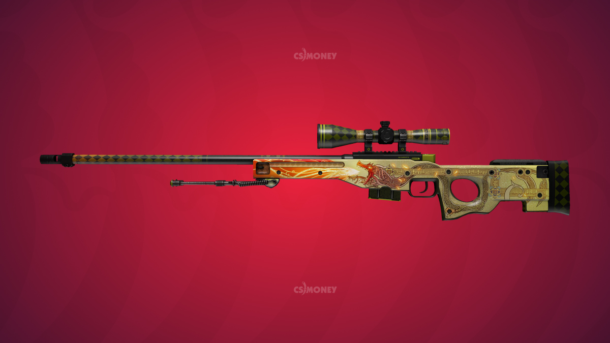 Awp dragon lore нарисовать