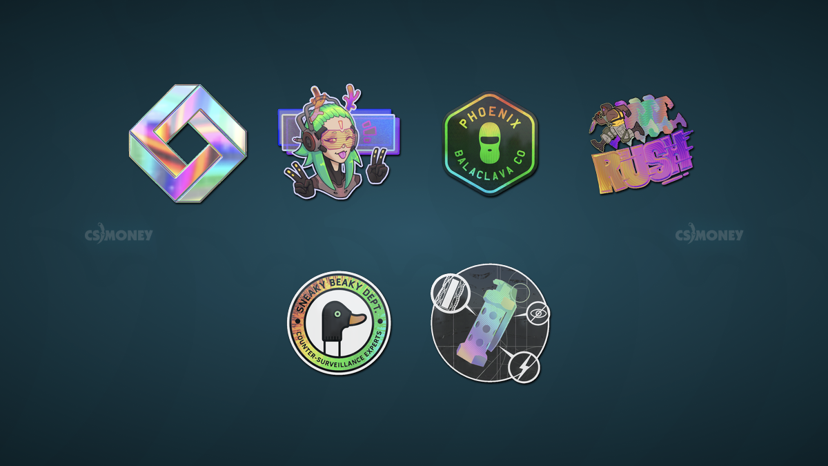 New stickers in CS:GO: burning therorrist and some animals - CS