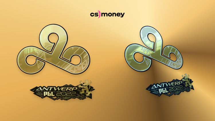 100 cheapest CS:GO stickers