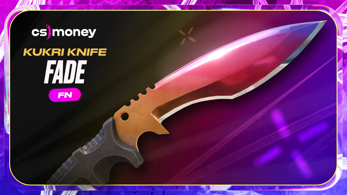 Kukri Knife Fade