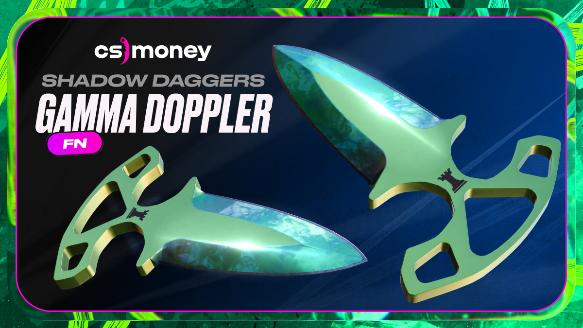 Shadow Daggers Gamma Doppler
