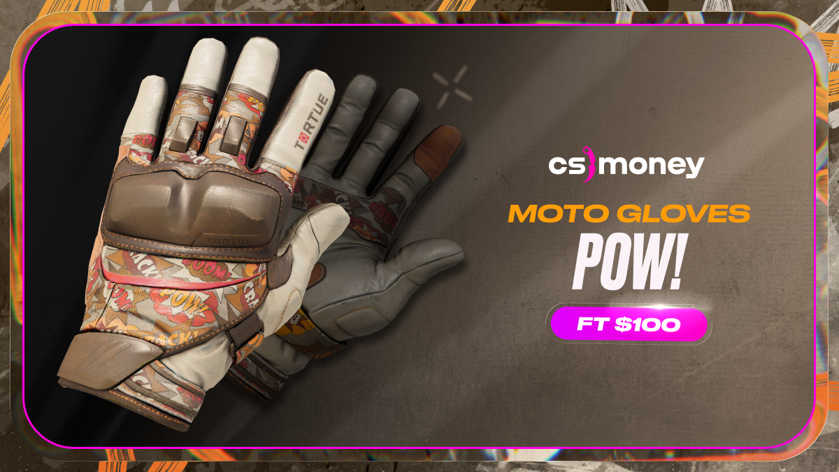 Moto Gloves POW