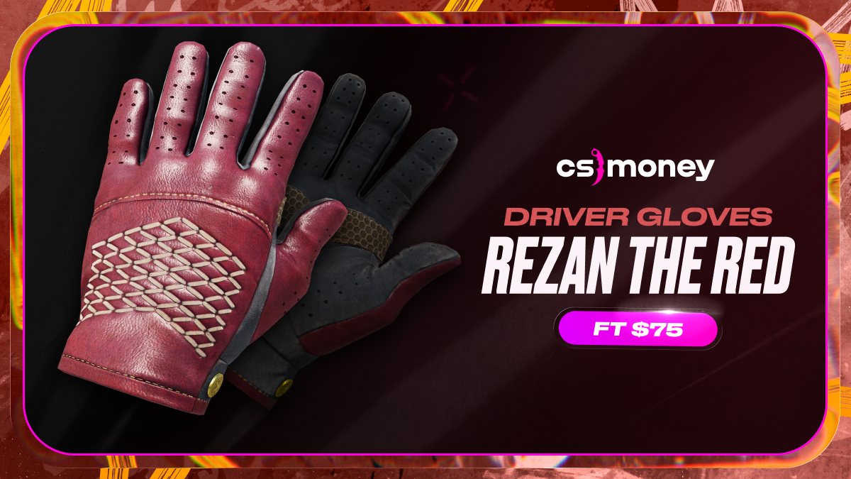 Driver Gloves Rezan the Red