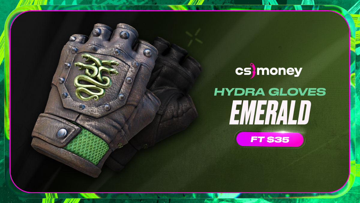 Hydra Gloves Emerald