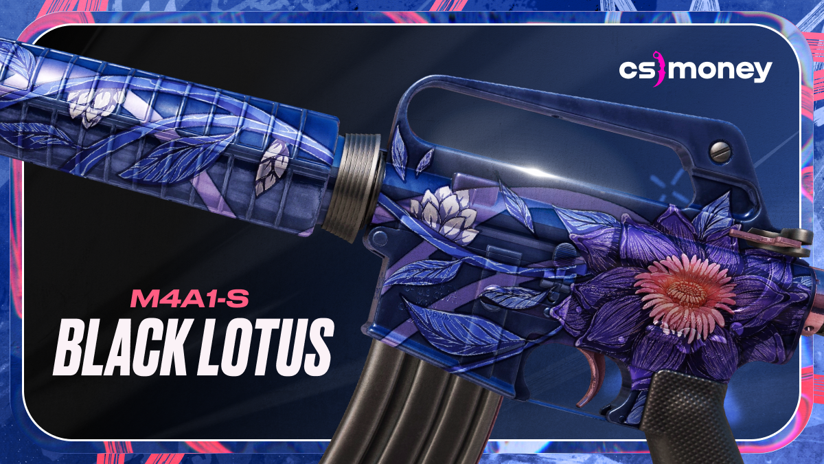 M4A1-S Black Lotus