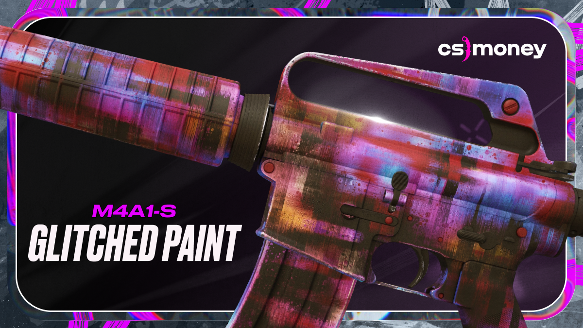 M4A1-S Glitched Paint