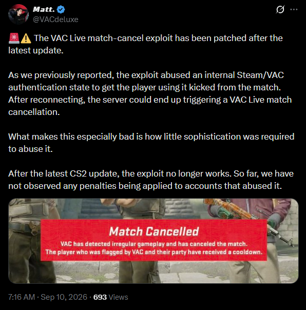 vac update cs2